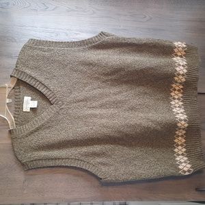 Olive knit Vest